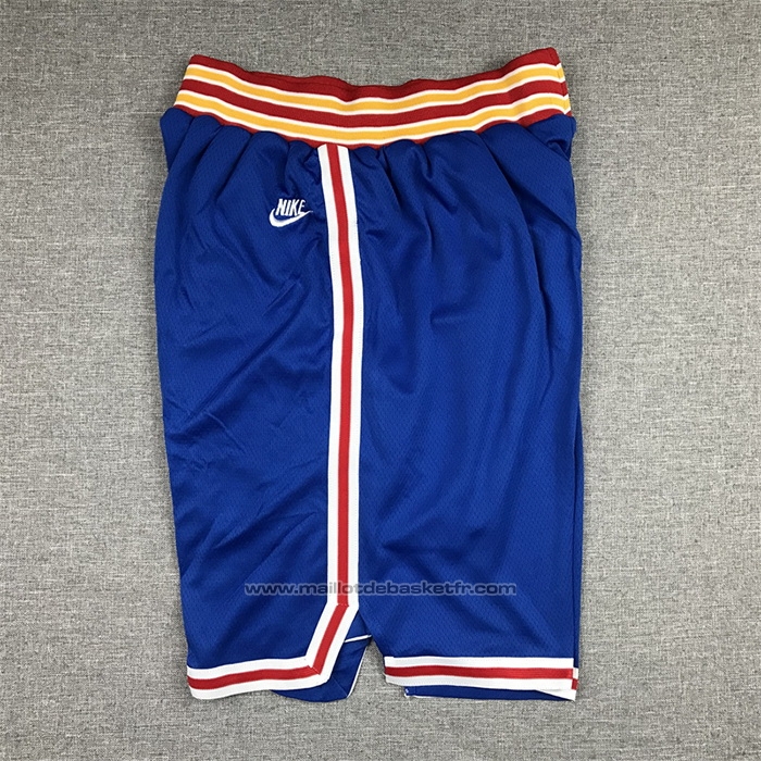 Short Golden State Warriors Classic Edition 2021-22 Bleu
